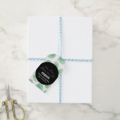 Coquito Recept Drank Kokosnoot Eier Nog Monstera Cadeaulabel (Met Touw)
