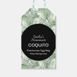 Coquito Recipe Drink Coconut Egg Nog Palm Cadeaulabel