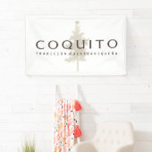 Coquito Tradicion Puertorriquena Advertise Spandoek