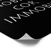 Cor nobile cor immobile poster (Hoek)