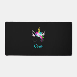 Cora Regenboog Eenhoorn Naam T-shirt Bureaumat
