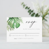 CORA Tropical Palm schapsverlof strandwonden Kaart (Staand voorkant)