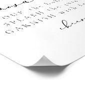 CORA Tropisch Palm Beach-thema Mimosa Bar-bord Poster (Hoek)