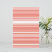 Coraalstrepen Briefpapier (Staand voorkant)