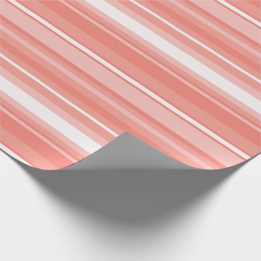 Coraalstrepen Cadeaupapier (Hoek)