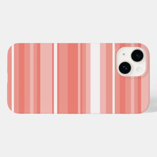 Coraalstrepen Case-Mate iPhone Case (Achterkant (horizontaal))