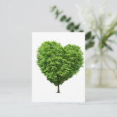 coração ecologico briefkaart (Staand voorkant)