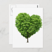 coração ecologico briefkaart (Voorkant / Achterkant)