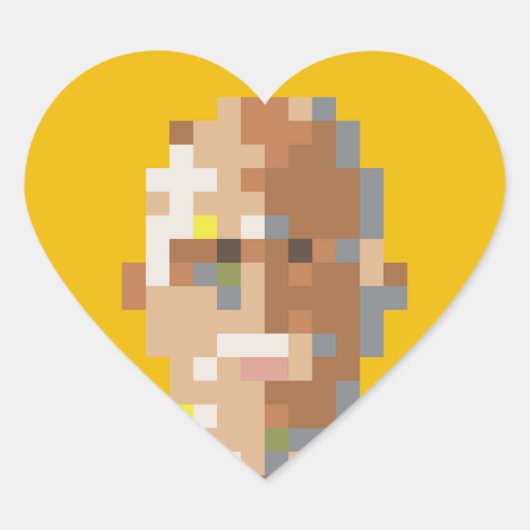 Coração Guignard Adesivo Hart Sticker (Voorkant)