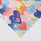 Corações Coloridos Tissuepapier (Detail)