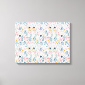 Corações em aquarela canvas afdruk (Voorkant)