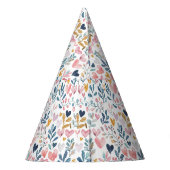 Corações em aquarela feesthoedjes (Achterkant)