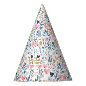 Corações em aquarela feesthoedjes (Voorkant)