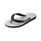 Corações em Aquarela Kinder Teenslippers (Schuin)