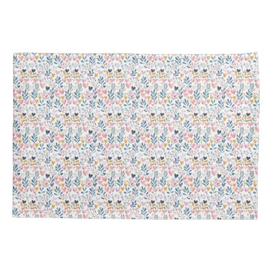 Corações em aquarela kussensloop (Achterkant)