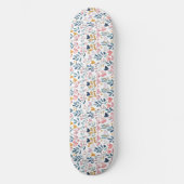 Corações em aquarela persoonlijk skateboard (Voorkant)