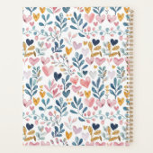 Corações em aquarela planner (Achterkant)