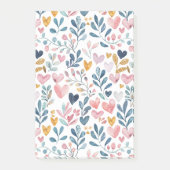 Corações em Aquarela Post-it® Notes (Voorkant)