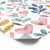 Corações em aquarela poster (Hoek)