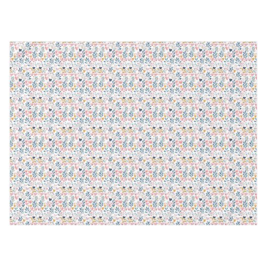 Corações em aquarela tafelkleed (Voorkant (Horizontaal))