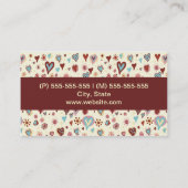 CORAÇÕES VISITEKAARTJE (Achterkant)