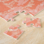 Coral Abstract onmogelijk Legpuzzel (Zijkant)