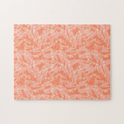 Coral Abstract onmogelijk Legpuzzel (Horizontaal)