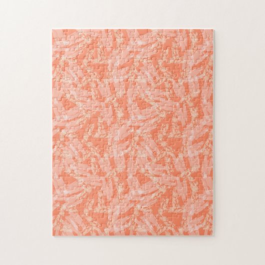 Coral Abstract onmogelijk Legpuzzel (Verticaal)