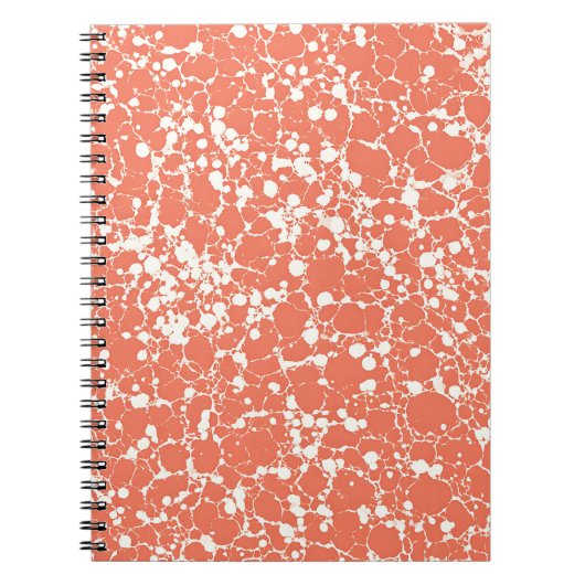Coral Ader Marmer Notitieboek (Voorkant)