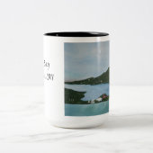 Coral Bay St. John Tweekleurige Koffiemok (Center)