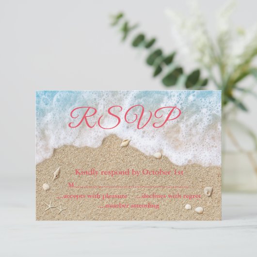 Coral Beach Waves RSVP (Staand voorkant)