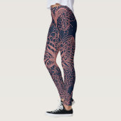 Coral Beige AI art Leggings (Links)