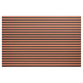 Coral & Black Pattern van Stripes Stof (Fat Quarter)