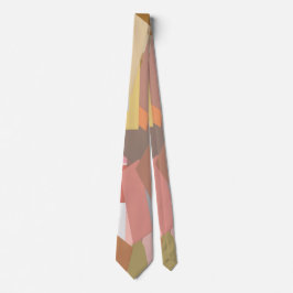 Coral Blocks necktie Stropdas