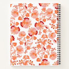 "Coral Blossom" Artistiek Hardcover Spiraal Notiti Notitieboek
