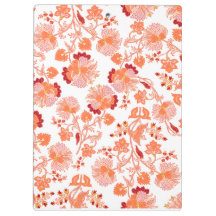 "Coral Blossom" Artistieke harde kaft spiraalband 