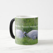 Coral Blue Guinee Magische Mok (Voorkant links)