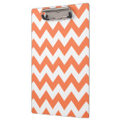 Coral Bold Chevron Klembord (Links)