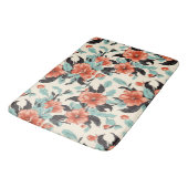 Coral Breeze Floral Badmat (Gekanteld)