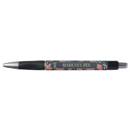 Coral Breeze Floral gepersonaliseerd Pen
