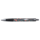 Coral Breeze Floral gepersonaliseerd Pen (Achterkant)