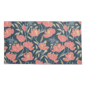 Coral Breeze Floral Kussensloop (Achterkant-Links)