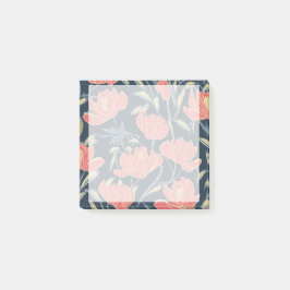 Coral Breeze Floral Post-it® Notes