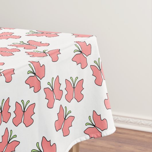 Coral Butterfly Tafelkleed (Voorbeeld)