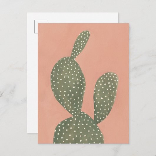 Coral Cacti Briefkaart (Voorkant / Achterkant)
