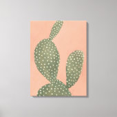Coral Cacti Canvas Afdruk (Voorkant)