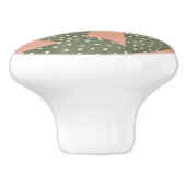 Coral Cacti Keramische Knop (Zijkant)