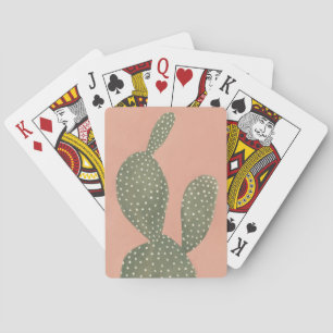 Coral Cacti Pokerkaarten
