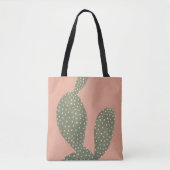 Coral Cacti Tote Bag (Voorkant)