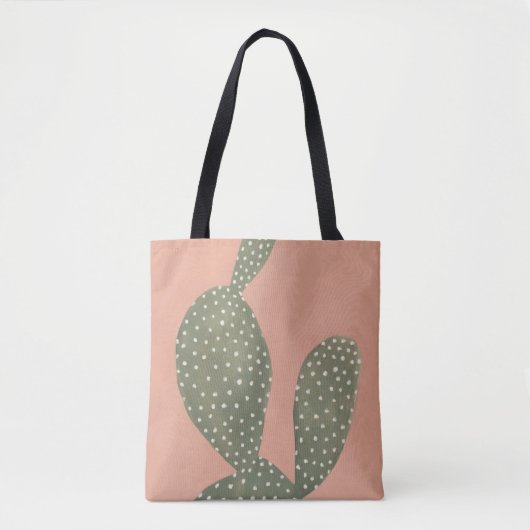 Coral Cacti Tote Bag (Voorkant)